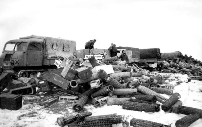 Наглядная демонстрация расхода боеприпасов немцами в зимних боях 19431944 гг - фото 22