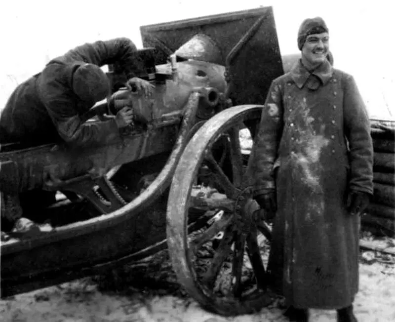 155мм французская гаубица обр 1917 г принятая на вооружение вермахтом под - фото 39