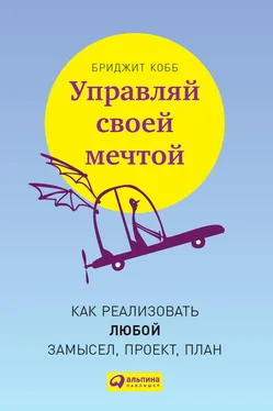 Бриджит Кобб Управляй своей мечтой. Как реализовать любой замысел, проект, план обложка книги