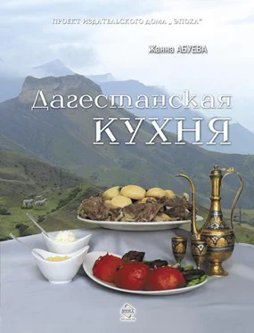 Жанна Абуева Дагестанская кухня обложка книги