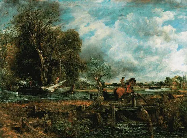 Телега для сена 1821 Национальная галерея Лондон Телега для сена один - фото 132