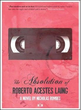 Nicholas Rombes The Absolution of Roberto Acestes Laing обложка книги