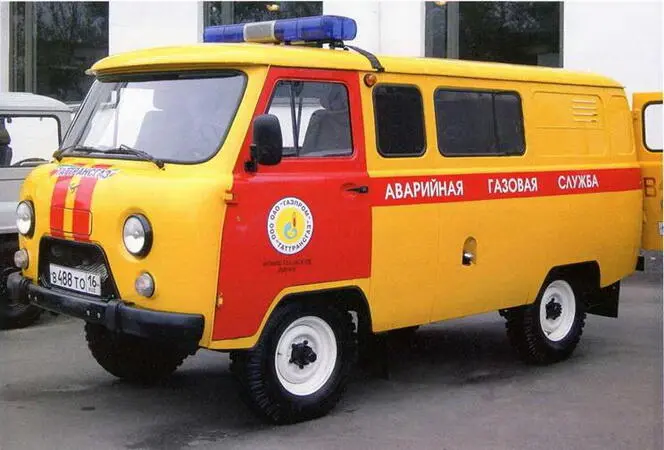 УАЗ3909 основной автомобиль российских оперативных газовых служб Благодаря - фото 9