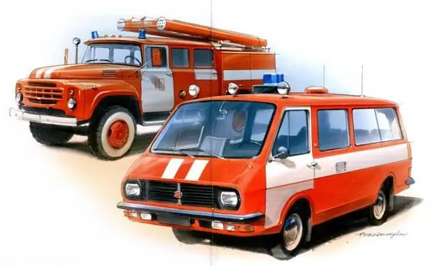 РАФ2203 АШ РАФ2203 АШ история модели Оперативный штабной автомобиль - фото 7