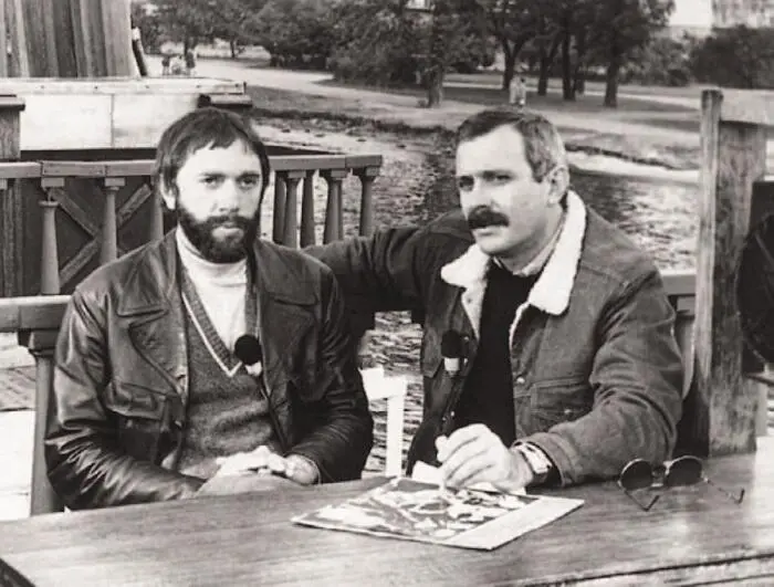 Эдуард Артемьев и Никита Михалков Середина 1980х годов Никита Михалков и - фото 106