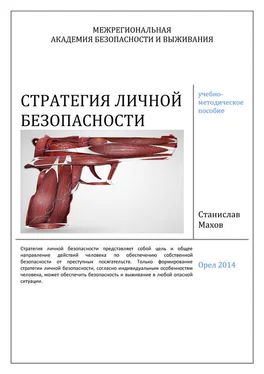 Станислав Махов Стратегия личной безопасности: учебно-методическое пособие обложка книги