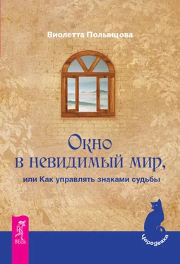 Виолетта Полынцова Окно в невидимый мир, или Как управлять знаками судьбы обложка книги