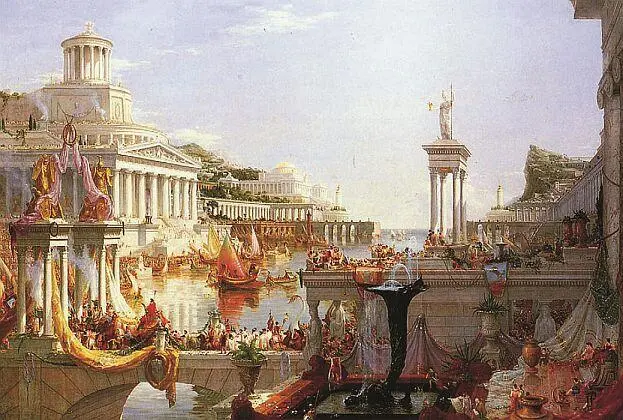 Развитие Империи Совершенство Художник Т Коул Однако город строился а - фото 114