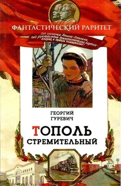 Георгий Гуревич Тополь стремительный обложка книги