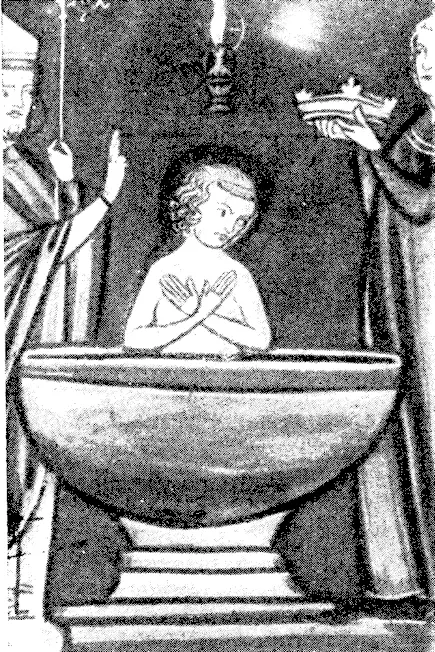 Крещение Хлодвига Миниатюра середины XIII в Это решение на первый взгляд - фото 8