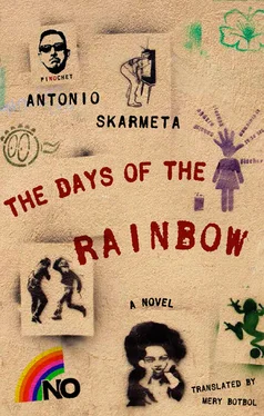 Antonio Skarmeta The Days of the Rainbow обложка книги