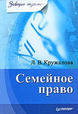 Людмила Кружалова Семейное право обложка книги