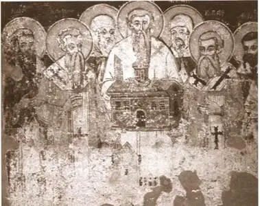 Кирилл Мефодий и их ученики Климент Наум Горазд Савва и Ангелариус Фреска - фото 56