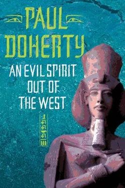 Paul Doherty An Evil Spirit Out of the West обложка книги