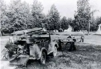 1956 Детский пожарный автонасос Малютка на реконструированном шасси ГАЗ69 - фото 12