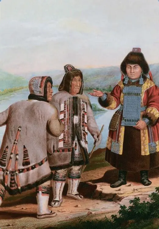 Паули ГТ Якуты вид на Лене Этнографическое описание народов России 1862 - фото 12
