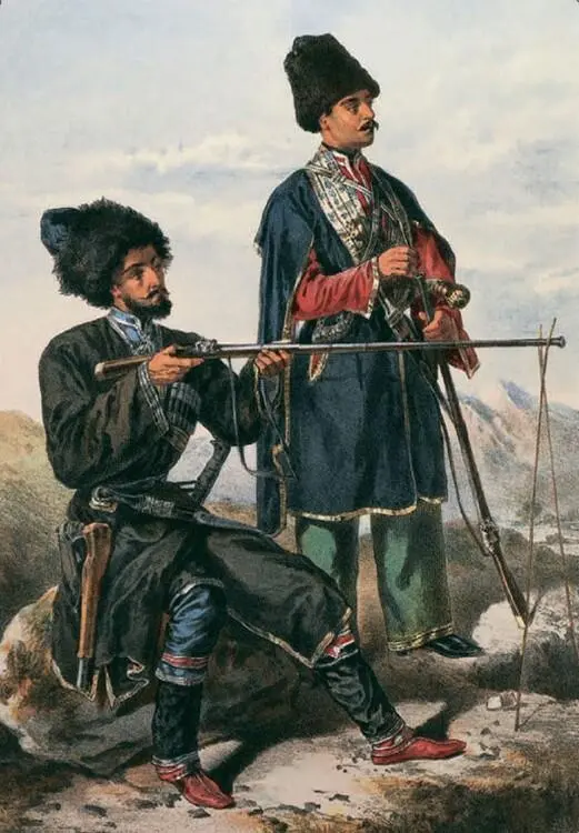 Паули ГТ Чечен Лезгин Этнографическое описание народов России 1862 г - фото 72