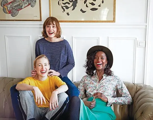 Caroline de Maigret Models Mathilde Warnier Fatou NDiaye Alix Thomsen - фото 71