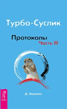 Дмитрий Леушкин Турбо-Суслик. Протоколы. Часть III обложка книги