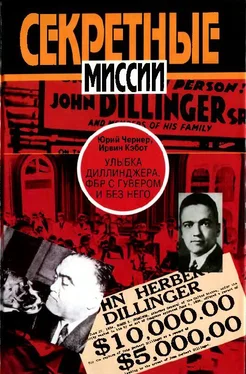 Юрий Чернер Улыбка Диллинджера. ФБР с Гувером и без него обложка книги