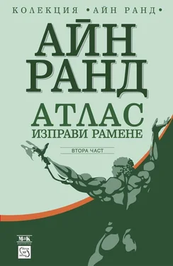 Айн Ранд Атлас изправи рамене част 2 обложка книги