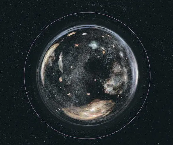 Fig 155 The wormhole as seen in a trailer for Interstellar The Endurance - фото 133