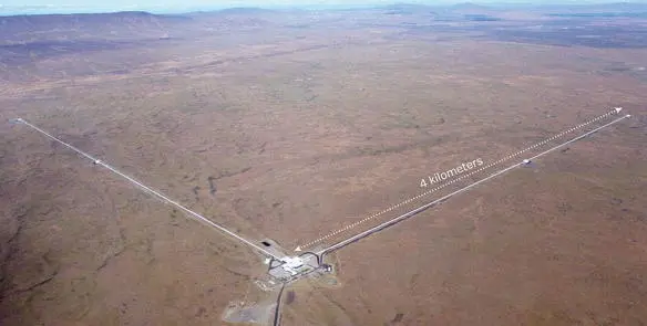 Fig 161 Top Aerial photograph of the LIGO gravitational wave detector at - фото 135