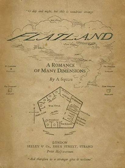 Fig 221 The cover of the first edition of Flatland It describes the - фото 174
