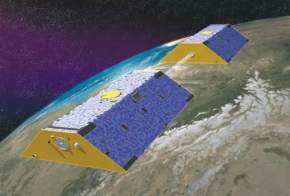 Fig 248 GRACE Two satellites which track each other with a beam of - фото 208