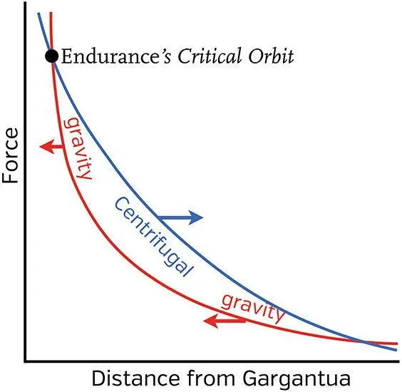 Fig 276 The gravitational and centrifugal forces acting on the Endurance - фото 245