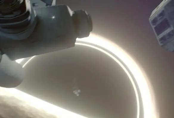 Fig 278 Ranger 2 descending toward Gargantua as seen by Brand in the - фото 247