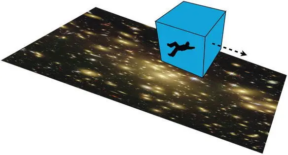 Fig 294 The Cooper icon transported through the bulk above our brane - фото 264