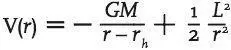 The first term is the Endurance s gravitational energy per unit mass the - фото 295