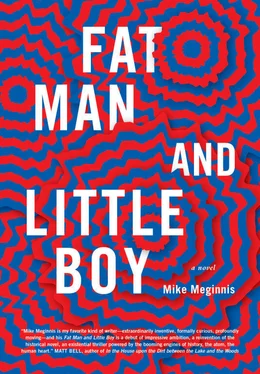 Mike Meginnis Fat Man and Little Boy обложка книги