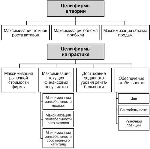 Рис 111 Варианты экономических целей которые могут выбираться фирмами в - фото 12