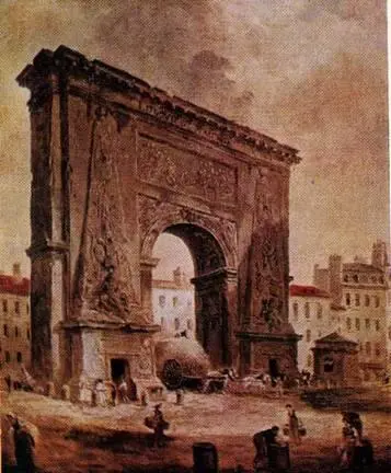 Гюбер Робер Ворота СенДени Ок 1780 Остальная часть Сите принадлежит лицам - фото 8