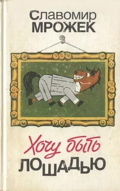 Славомир Мрожек Хочу быть лошадью: Сатирические рассказы и пьесы обложка книги