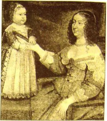 Анна Австрийская и юный Людовик XIV Неизвестный художник А 18 декабря 1638 - фото 20