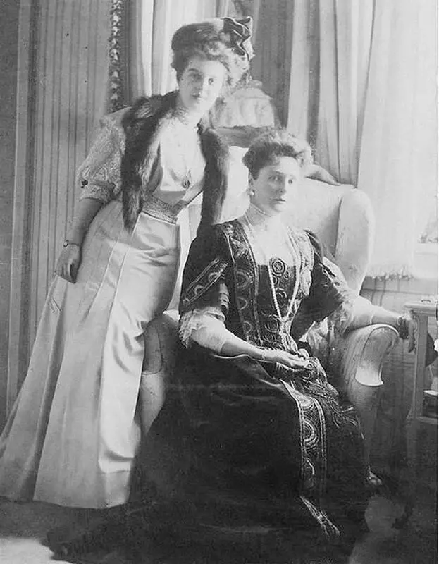 Императрица Александра Федоровна и вел кн Мария Павловна младшая 1914 год - фото 4