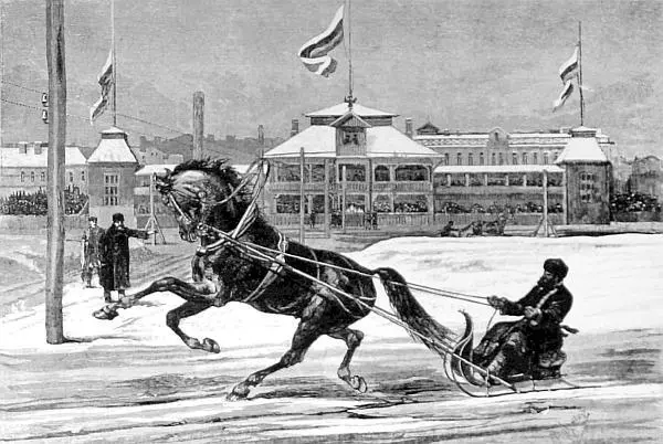 Бега на Семеновском плацу С гравюры 1880х годов Глядя на оставшийся - фото 125