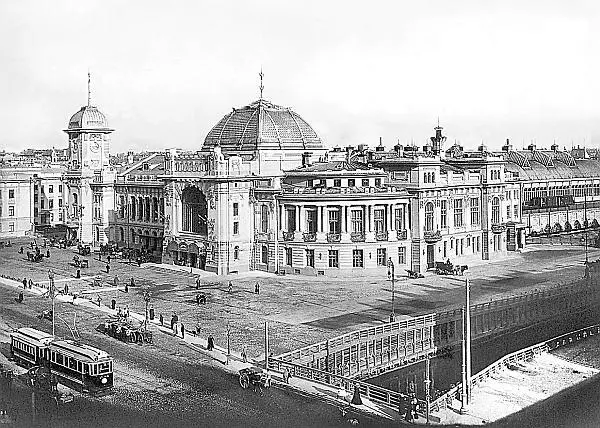 Витебский вокзал 1900е годы Но вернемся к слободе Семеновского полка Как я - фото 127