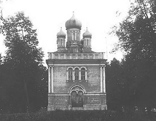 Церковь Преображения Господня Нынешний и первоначальный виды Грустно - фото 81