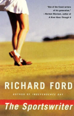 Richard Ford The Sportswriter обложка книги