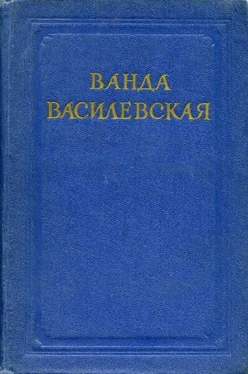 Ванда Василевская Когда загорится свет обложка книги