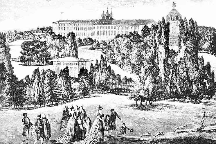 Екатерина II с внуками Александром и Константином внучками Александрой и - фото 57