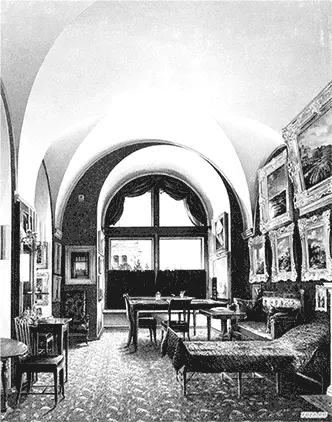 К А Ухтомский Малый кабинет императора Николая I на первом этаже - фото 107