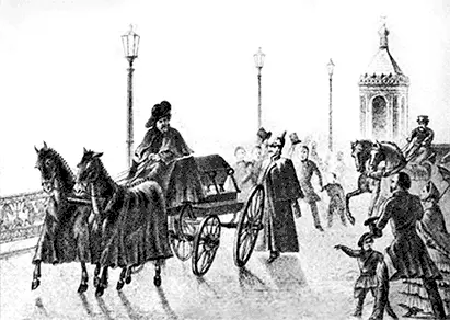 Николай I сопровождает гроб бедного чиновника У императрицы Александры - фото 110