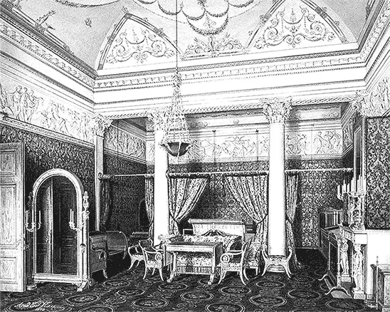 Э П Гау Спальня императрицы Александры Федоровны 1870 г Николай I все - фото 115