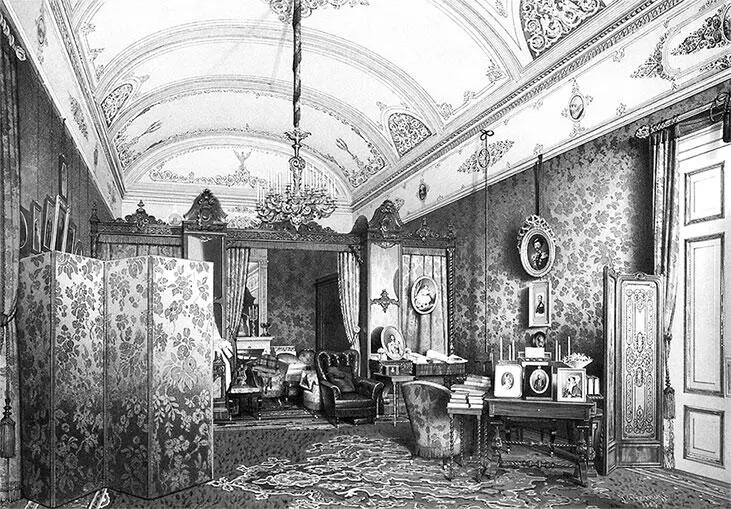 Л Премацци Гардеробная императрицы Марии Александровны 1857 г Последний - фото 139