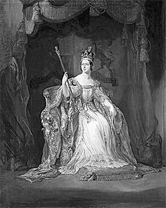 Коронационный портрет королевы Виктории 1838 г Скьявоне Натале Великий - фото 236